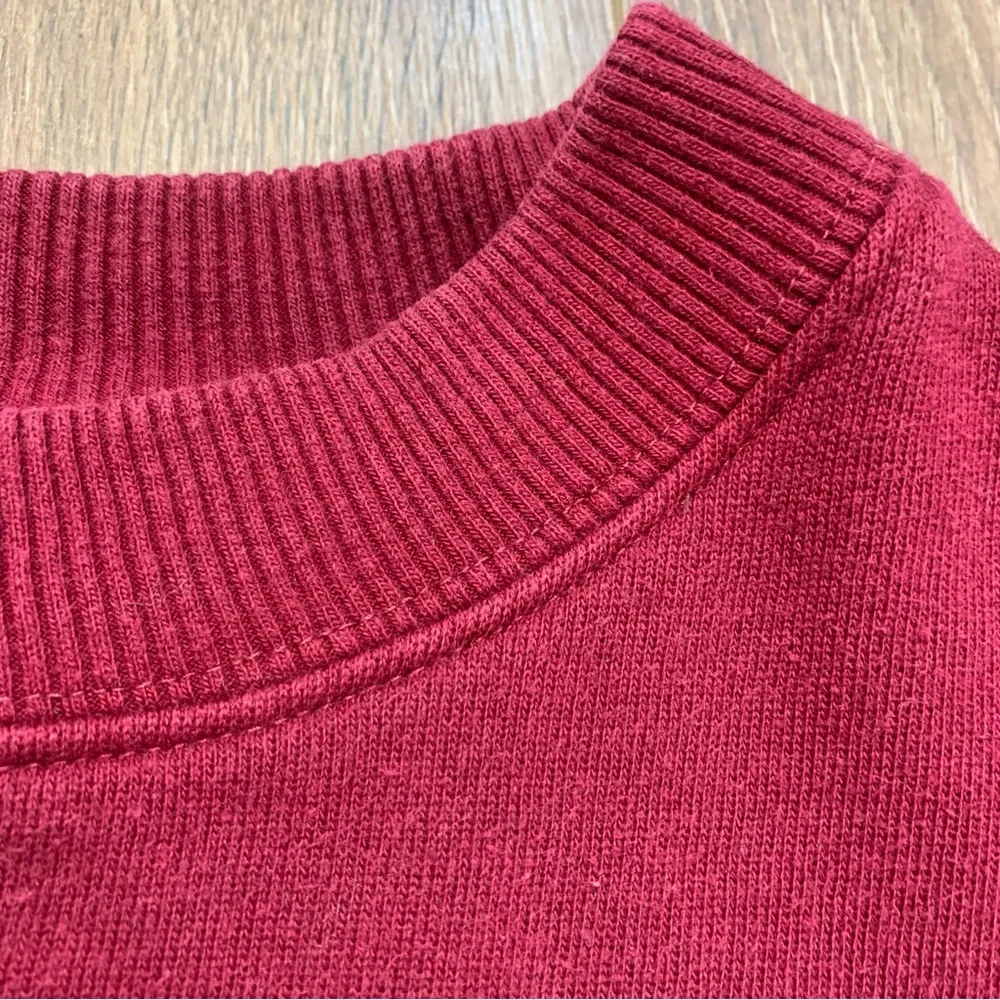 Vintage 90’s Harrods Burgundy Sweatshirt - Picture 8 of 17